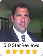 Image of Attorney Monty Yolles with 5 star reviews - The Yolles Legal Group.